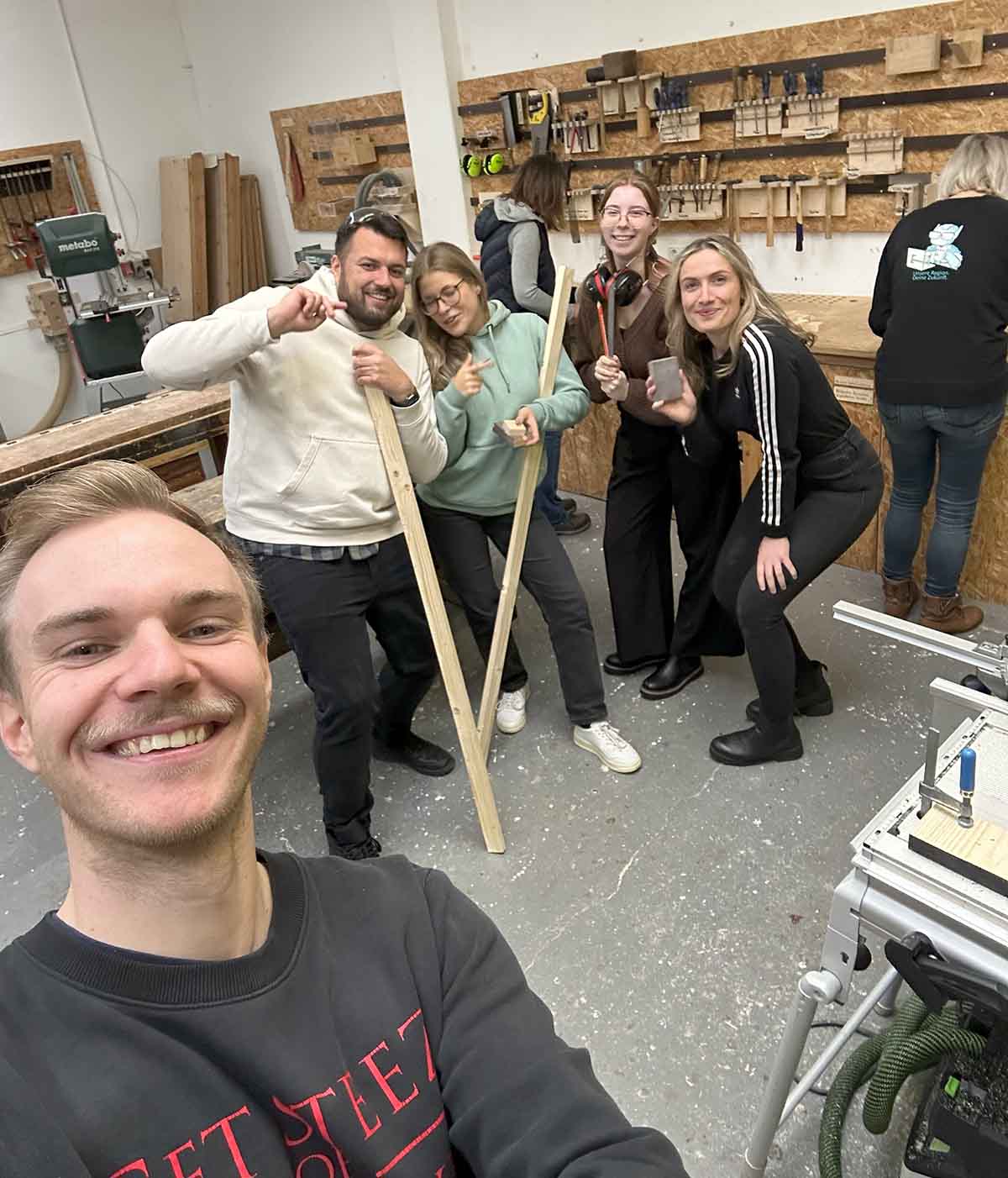 Team EffiCon bei der Arbeit