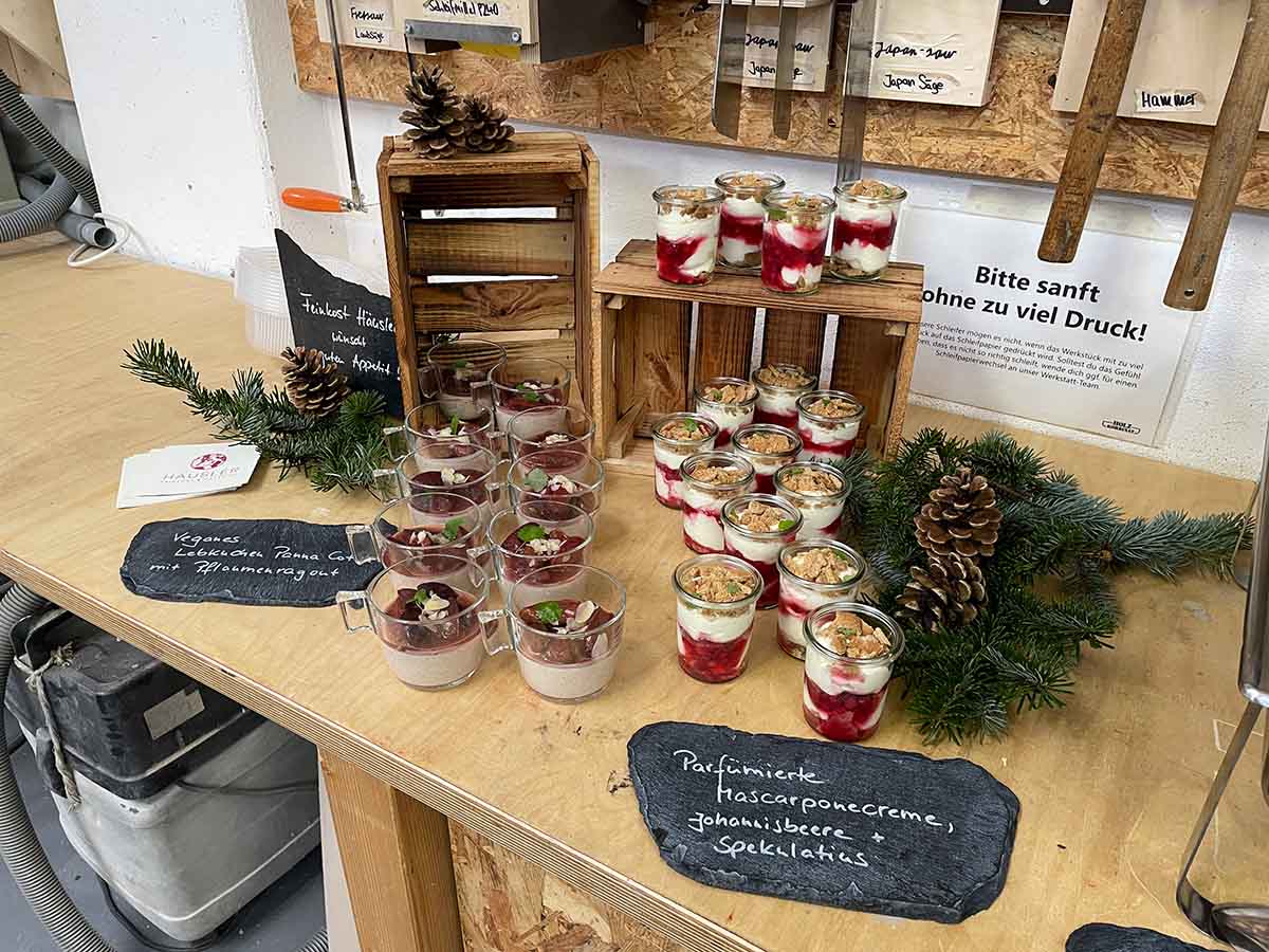 Buffet beim EffiCon Teamevent