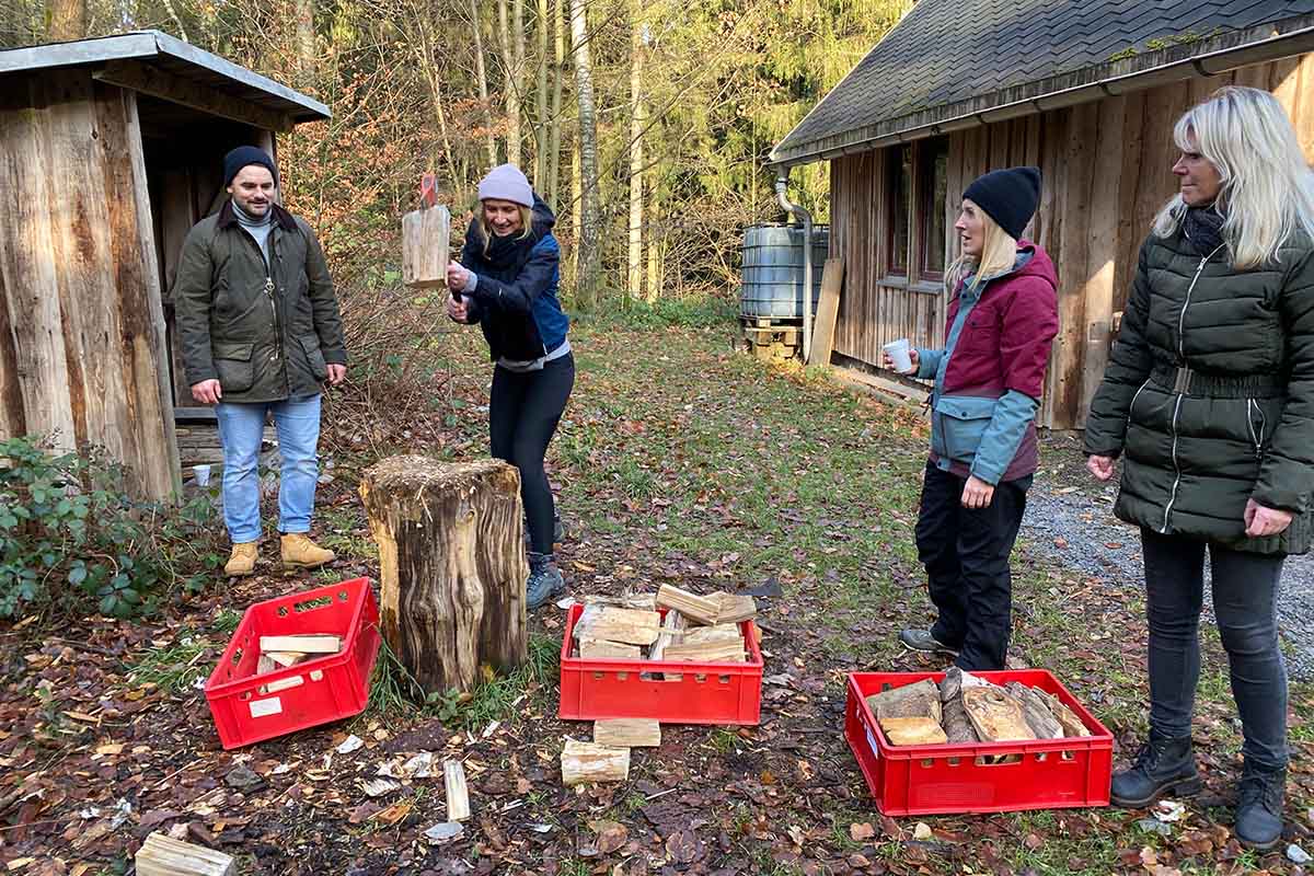 EffiCon Team Event Holz hacken