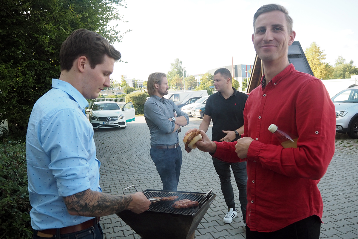 Grillabend bei EffiCon Meerane