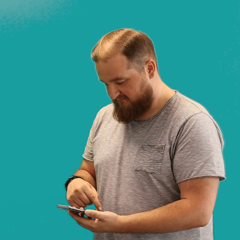 Swipe up Handy