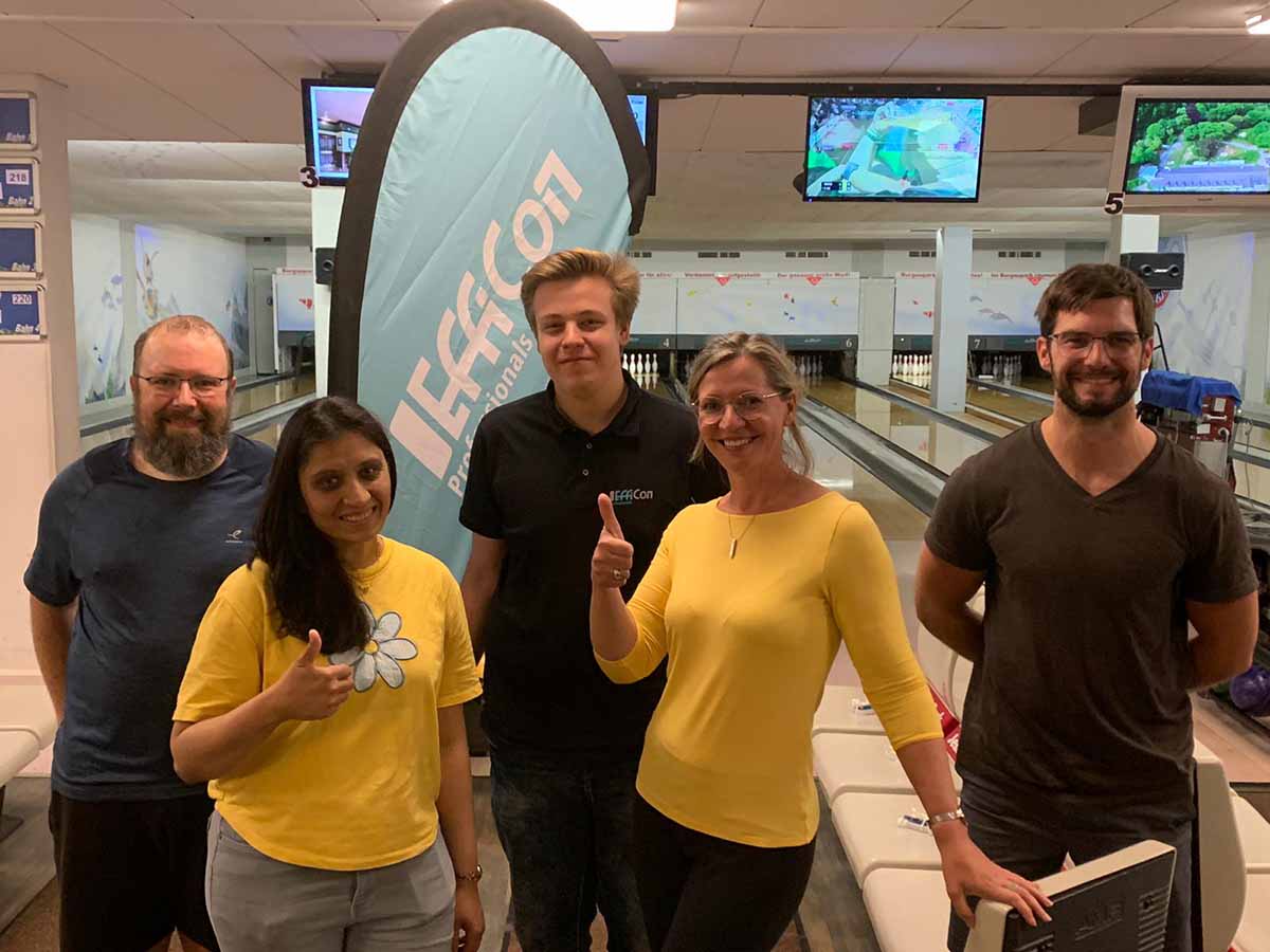 EffiCon beim Bowling