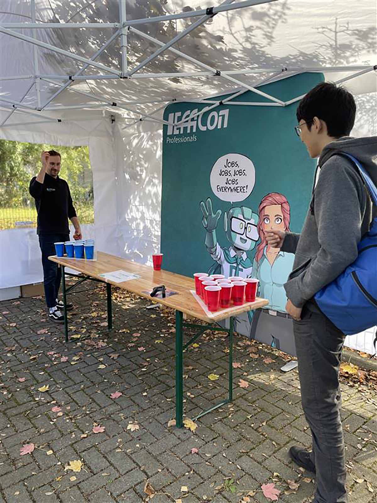 Bierpong mit EffiCon
